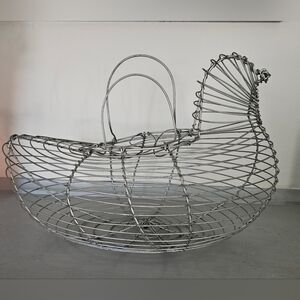Vintage Chicken Egg Basket